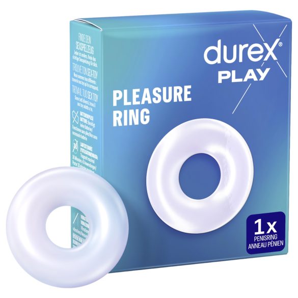 Durex - penisring - forlænget nydelse - gennemsigtig