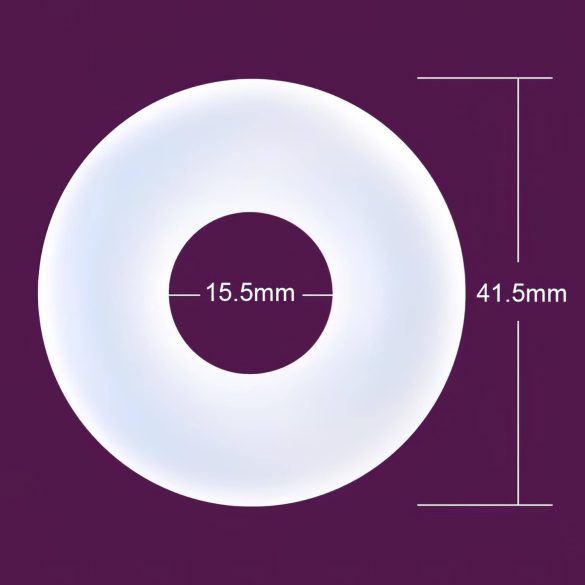 Durex - penisring - forlænget nydelse - gennemsigtig