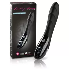   mystim Sizzling Simon - elektro vibrator - g-punkt stimulering - sort