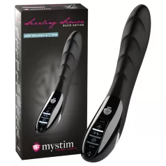   mystim Sizzling Simon - elektro vibrator - g-punkt stimulering - sort
