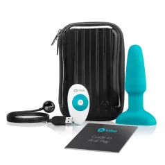   b-Vibe - analvibrator med roterende kugler - genopladelig - turkis
