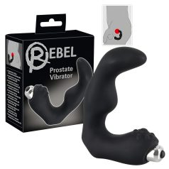 Rebel - buet prostata vibrator (sort)