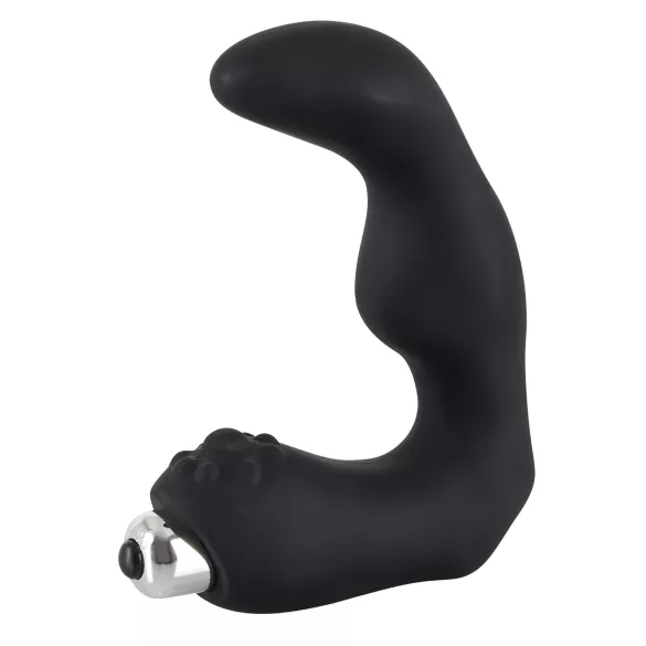 Rebel - prostata vibrator med bøjning - sort