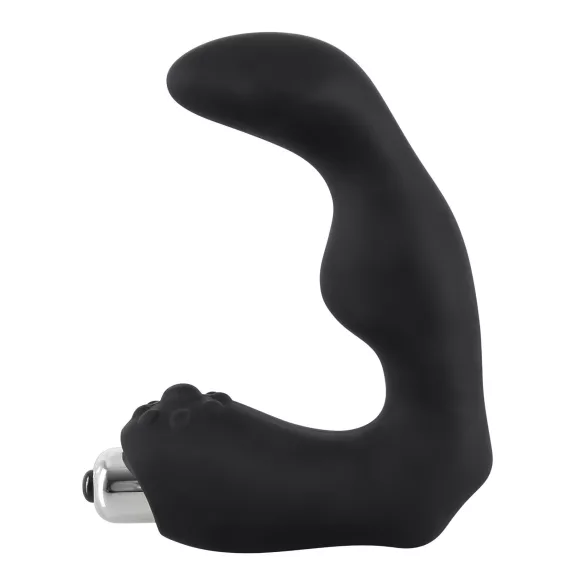 Rebel - prostata vibrator med bøjning - sort