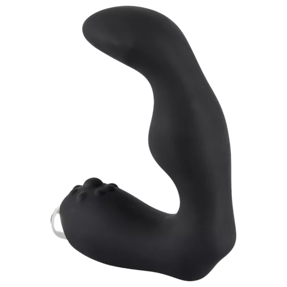 Rebel - prostata vibrator med bøjning - sort