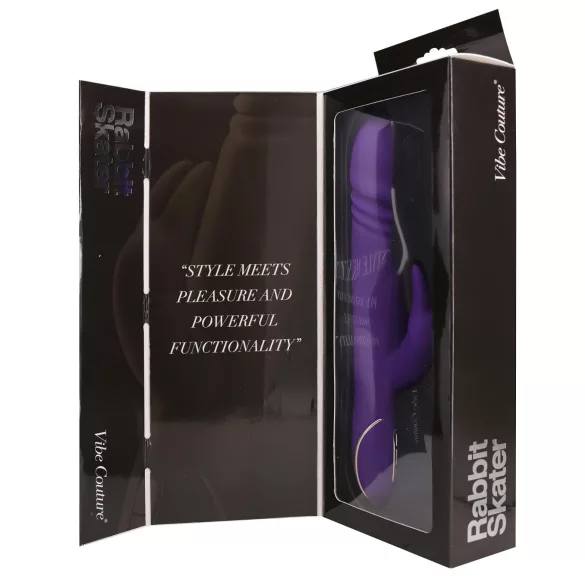 Vibe Couture Rabbit Skater - Kanin‑stødpende vibrator (lilla)
