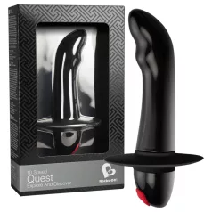   Quest - prostatavibrator til begyndere - 10 vibrationer - sort