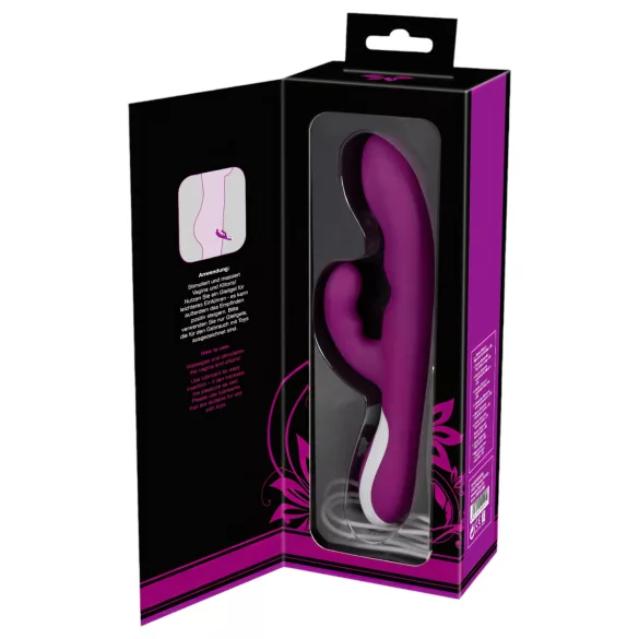 Javida - klitorisvibrator med varmefunktion - silikone pink