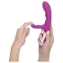 Javida - klitorisvibrator med varmefunktion - silikone pink