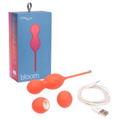   We-Vibe Bloom - bækkenbundskugle med udskiftelige vægte - orange