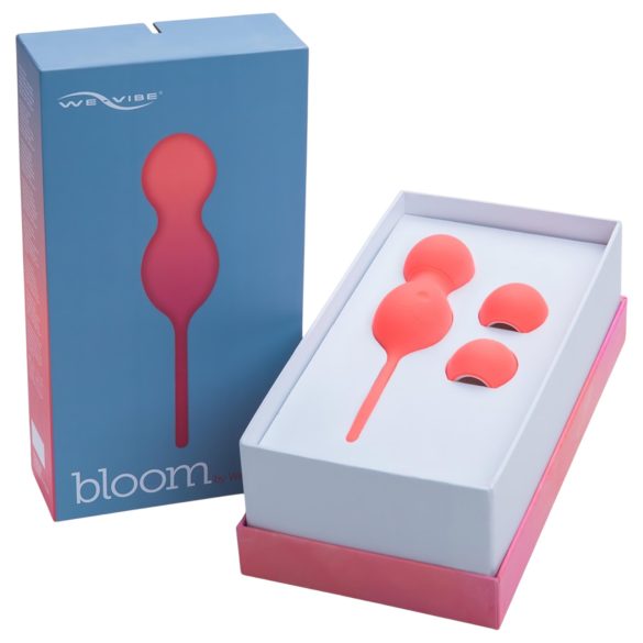 We-Vibe Bloom - bækkenbundskugle med udskiftelige vægte - orange