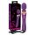 Javida Double - massagevibrator (lilla)
