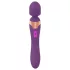 Javida - vibrator med dobbelte ender - massagefunktion - lilla