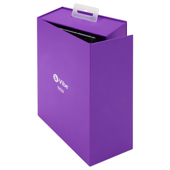 b-Vibe trio - 3-motors anal vibrator (lilla)