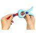 G-vibe Mini - USB-opladelig silikone vibrator (mynte)