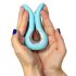 G-vibe Mini - USB-opladelig silikone vibrator (mynte)