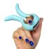 G-vibe Mini - USB-opladelig silikone vibrator (mynte)
