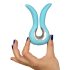 G-vibe Mini - USB-opladelig silikone vibrator (mynte)