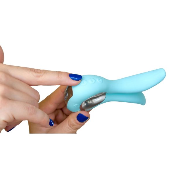 G-vibe Mini - USB opladelig silikone vibrator (mynte)