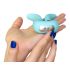 G-vibe Mini - USB-opladelig silikone vibrator (mynte)