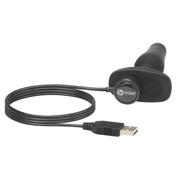 b-Vibe Novice - analvibrator til begyndere - sort