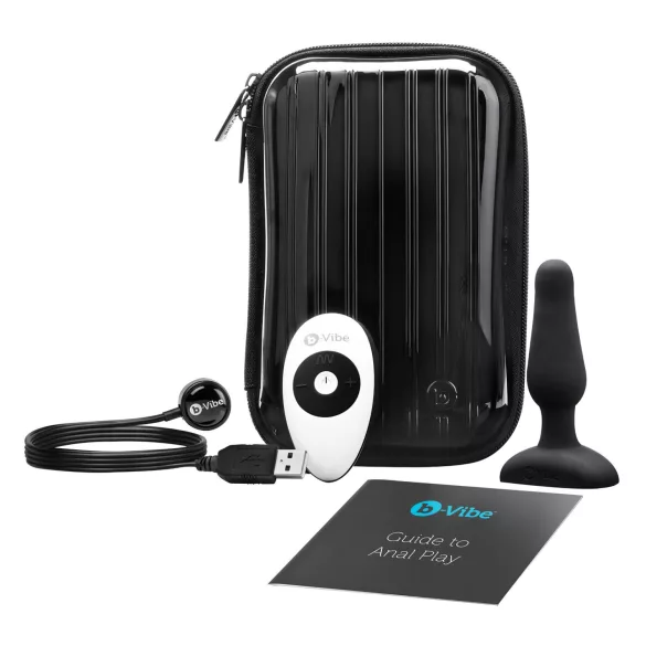 b-Vibe Novice - analvibrator til begyndere - sort