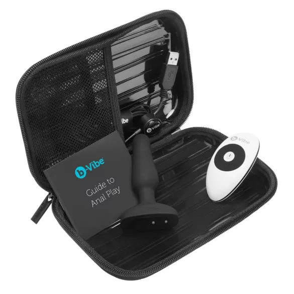 b-Vibe Novice - analvibrator til begyndere - sort