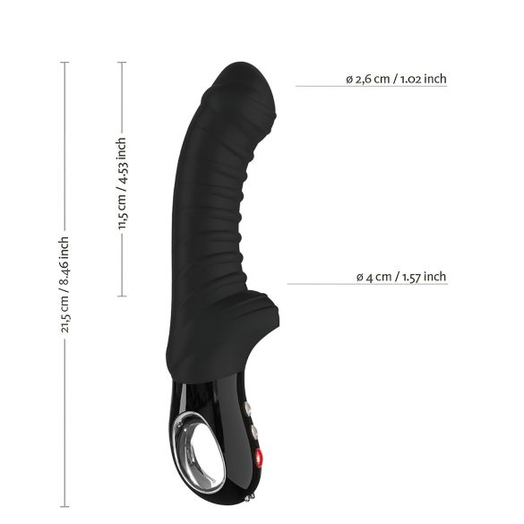 Fun Factory Tiger G5 - vandtæt G-punktsvibrator (sort)