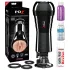 PDX Cock Compressor - masturbator med sug og vibration - sort