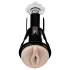 PDX Cock Compressor - masturbator med sug og vibration - sort