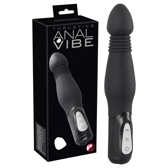 You2Toys - analvibrator med stødfunktion - sort