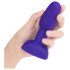 b-Vibe Rimming - roterende perleanalvibrator (lilla)