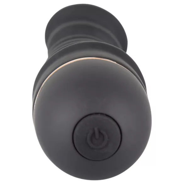 You2Toys - vibrator med riller - fleksibel - sort