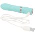 Pillow Talk Flirty - genopladelig stangvibrator (turkis)