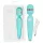 Pillow Talk Cheeky Wand - massagevibrator med genopladeligt batteri - turkis