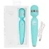 Pillow Talk Cheeky Wand - massagevibrator med genopladeligt batteri - turkis