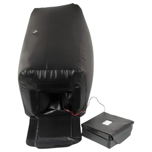 Dark Magic - elektrisk elskovsmaskine med seng (sort)