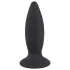 Black Velvets - anal vibrator til begyndere - genopladelig - lille - sort
