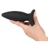 Black Velvets - anal vibrator til begyndere - genopladelig - lille - sort
