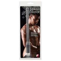   You2Toys DILATOR - silikone, vibrerende dilator - sort (8-11mm)