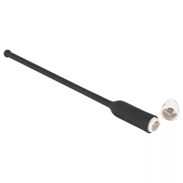 You2Toys - dilator med vibration - silikone sort 8-11mm
