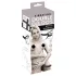 Double Thruster - strap-on dobbelt vibrator - sort