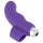 SMILE Finger - finger vibrator - bølget overflade - silikone lilla