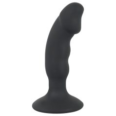Black Velvet - genopladelig penis anal vibrator (sort)