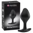 mystim Rocking Force S - elektro anal plug - lille (sort)