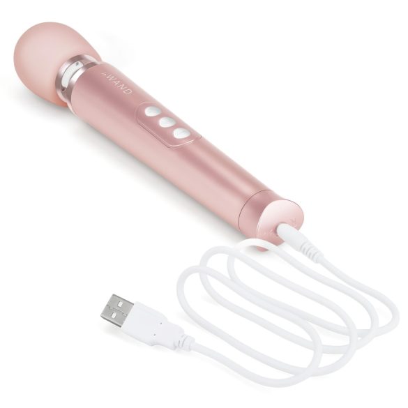 Le Wand Petite - wand vibrator - luksus - roseguld