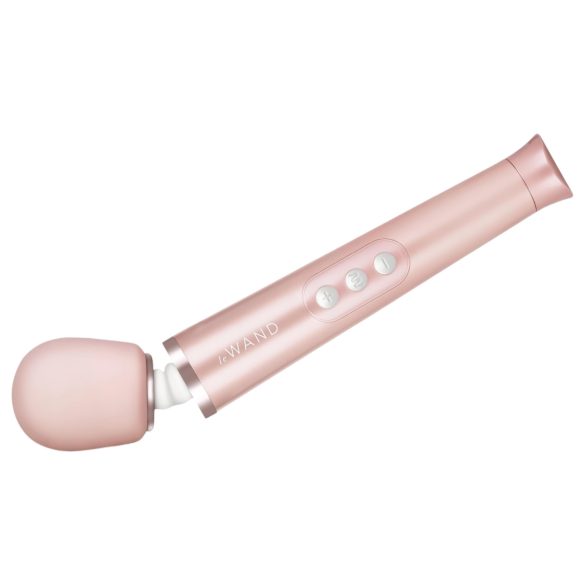 Le Wand Petite - wand vibrator - luksus - roseguld