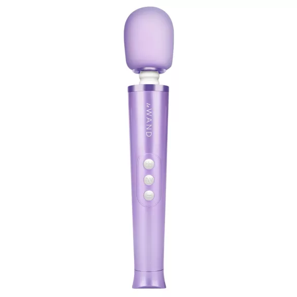 Le Wand Petite - wand massager vibrator - genopladelig - lilla