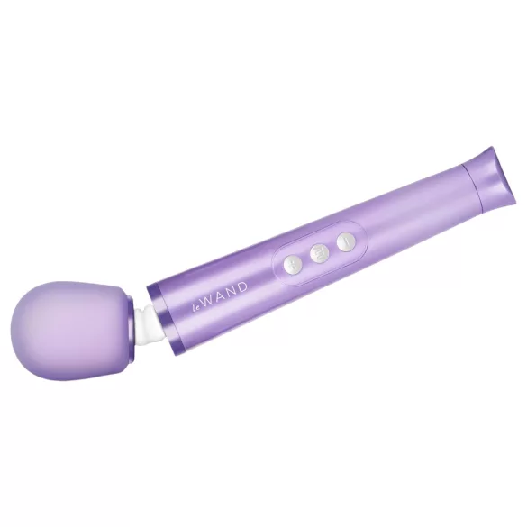Le Wand Petite - wand massager vibrator - genopladelig - lilla