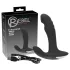 Rebel - prostata vibrator med roterende kugler - sort